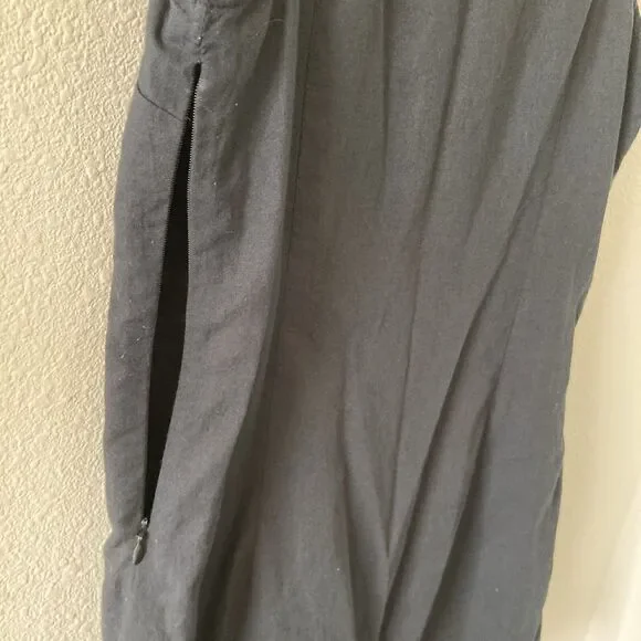 Free People Dress Women's Size 0 Black Gold Shift Sequined Fairy Whimsigoth - Picture 11 of 16